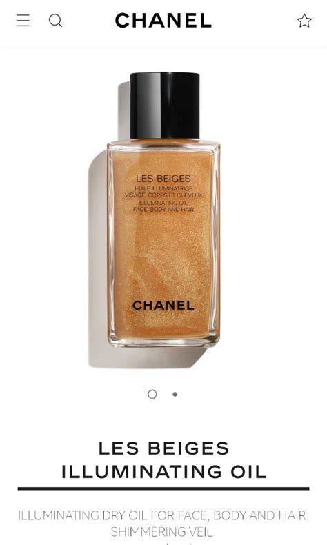 les beiges illuminating oil